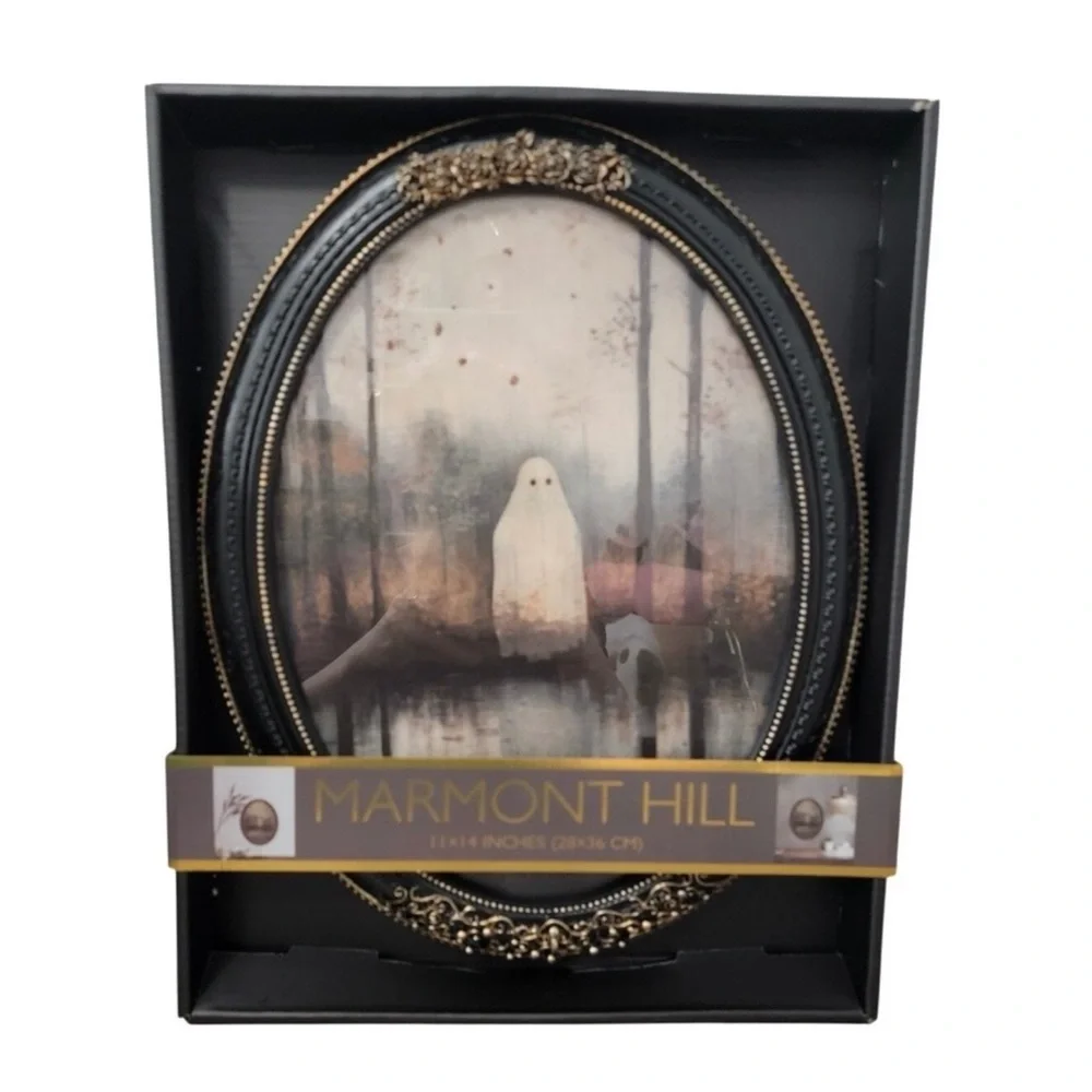 Marmont Hill Ghost Framed Wall Art HALLOWEEN Decor Spooky 11x14